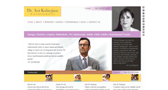 Desktop Screenshot of drkalayjian.com